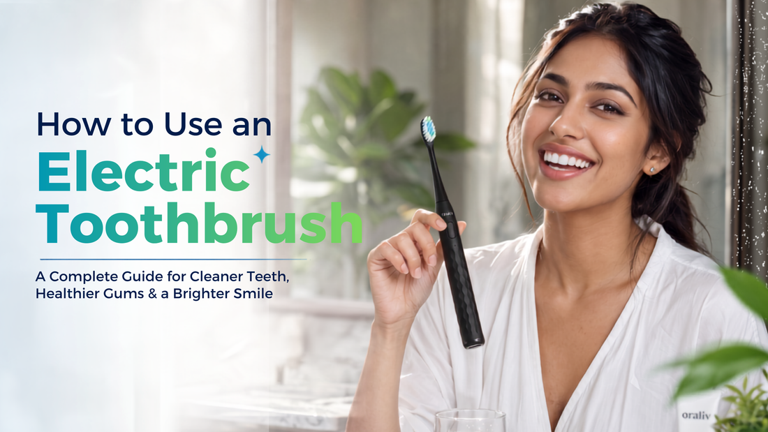 How to Use an Electric Toothbrush