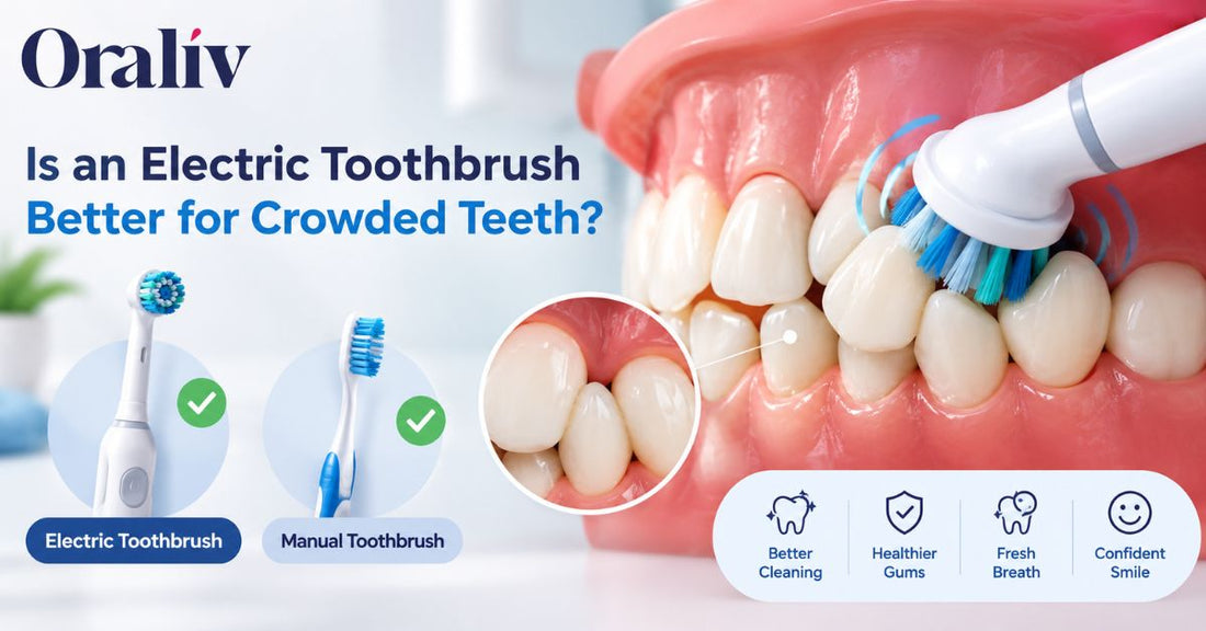 Electric Toothbrush Better for Crowded Teeth