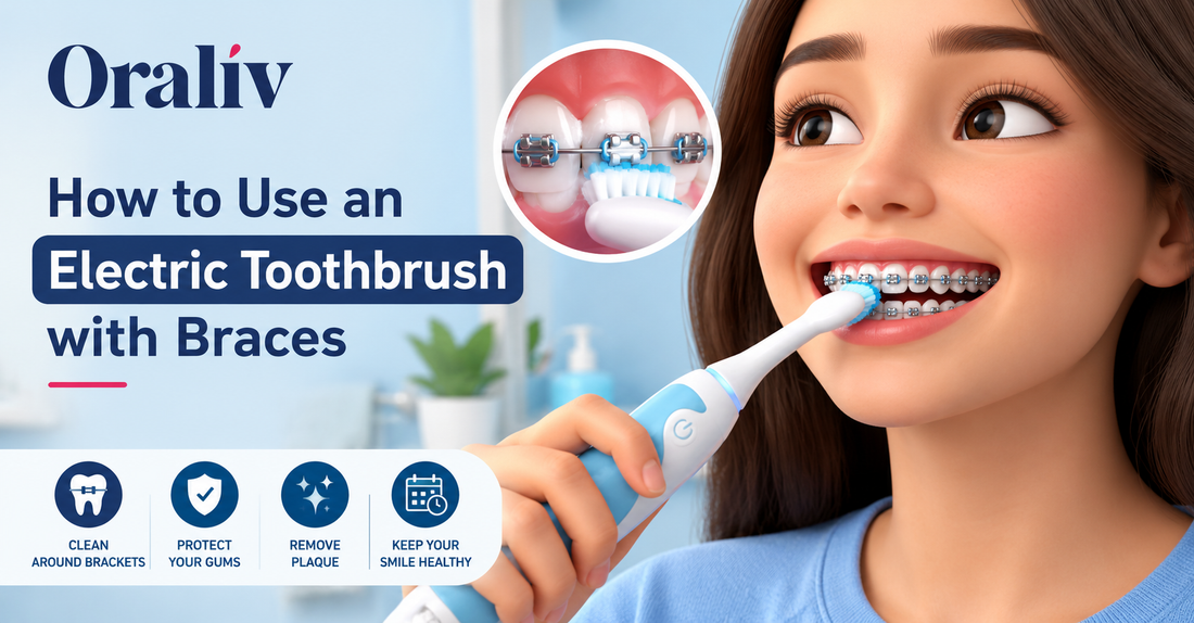 How to Use an Electric Toothbrush with Braces