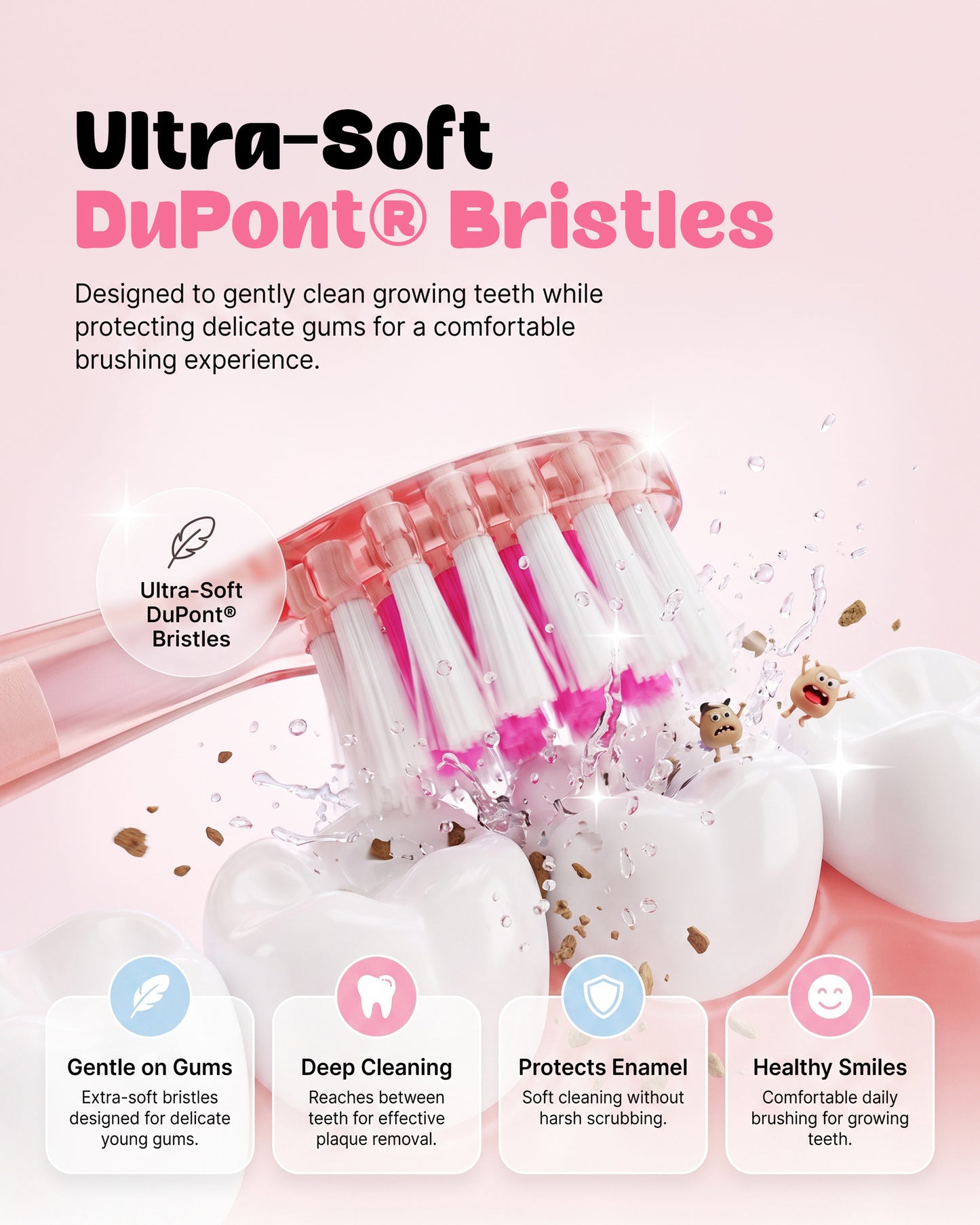 Junior Brushie Kids Electric Toothbrush – Soft Bristles for Children